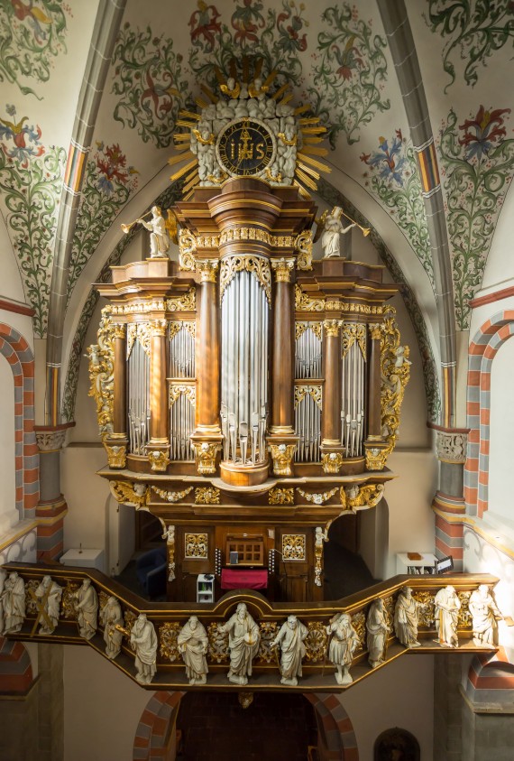 Barockorgel St. Nikolaus. Foto: Bernd Pr&ouml;schold