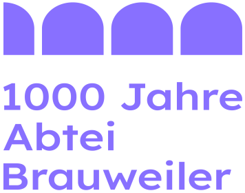 Logo des Jubiläums 1000 Jahre Abtei Brauweiler.