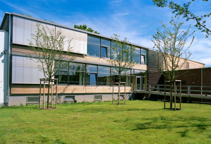 Foto des Archivgebäudes des Archiv des LVR